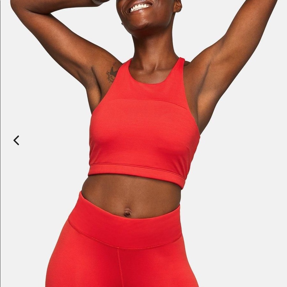 Outdoor Voices Red Sports Bra